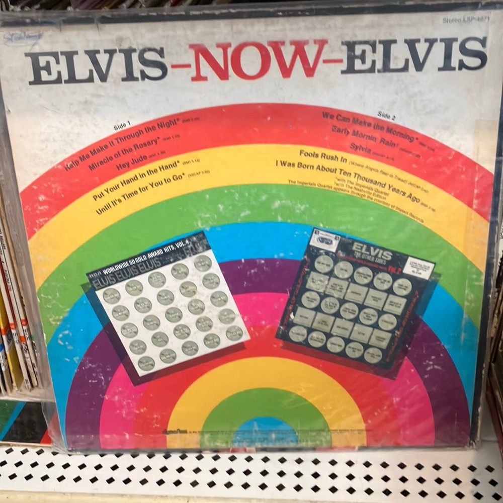 Elvis now lp